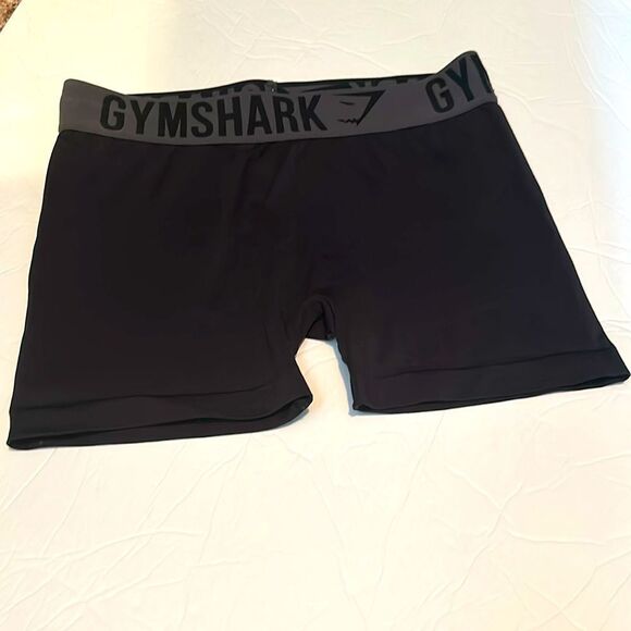 Black/Grey Gymshark Fit Seamless Shorts Size Small - Picture 8 of 11